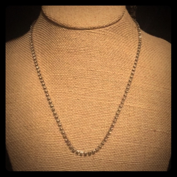Vintage Rhinestone Necklace - Picture 1 of 2